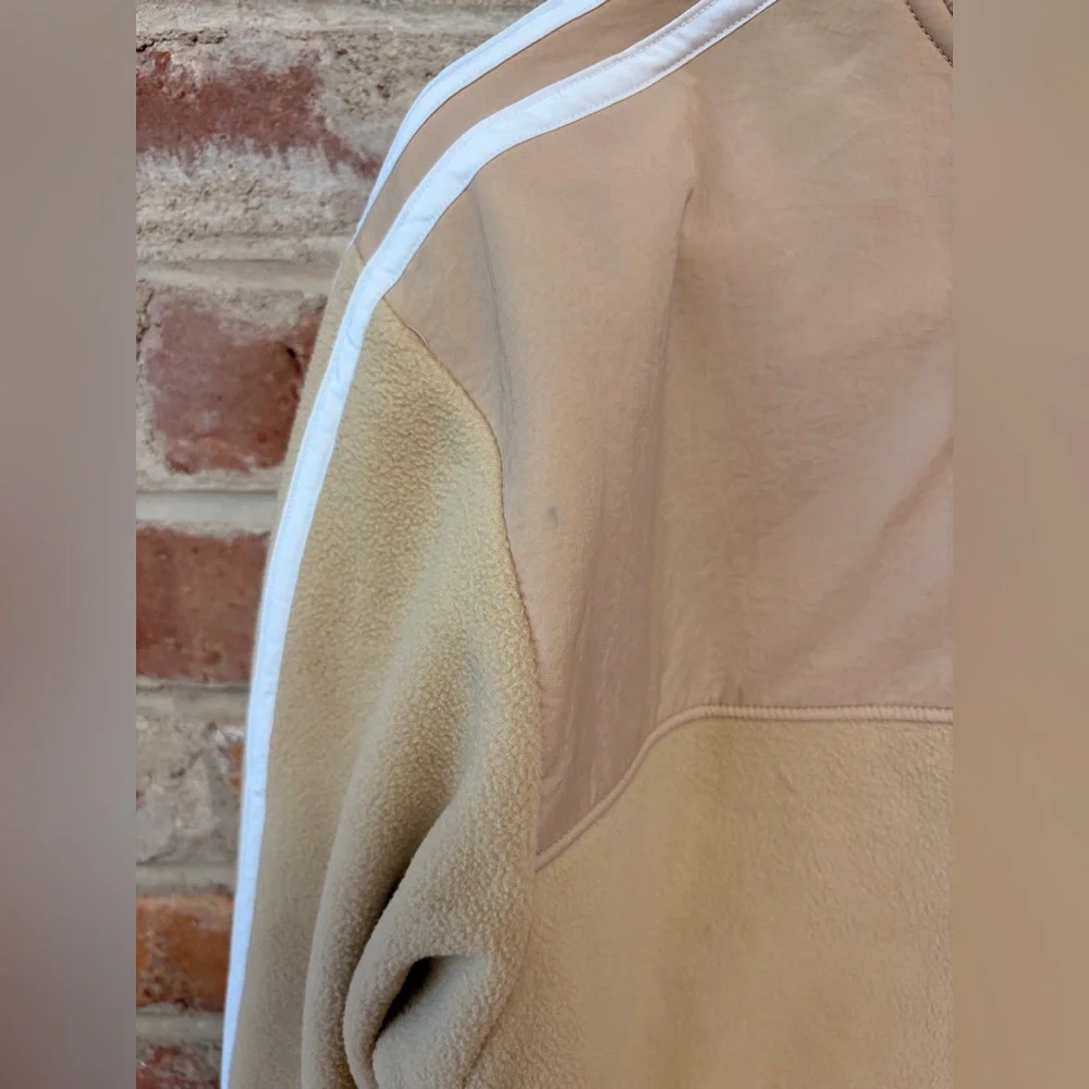 Adidas Men's three stripe teddy fleece hoodie size xs